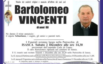 Vincenti Bartolomeo