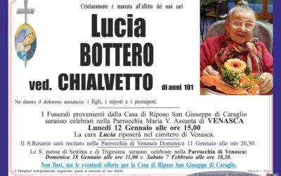 Bottero Lucia ved. Chialvetto