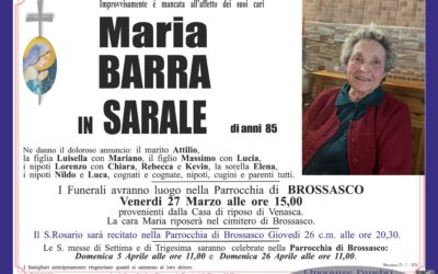Barra Maria in Sarale
