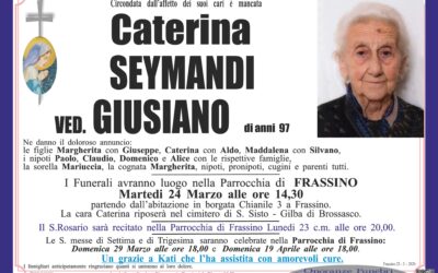 Seymandi Caterina ved. Giusiano